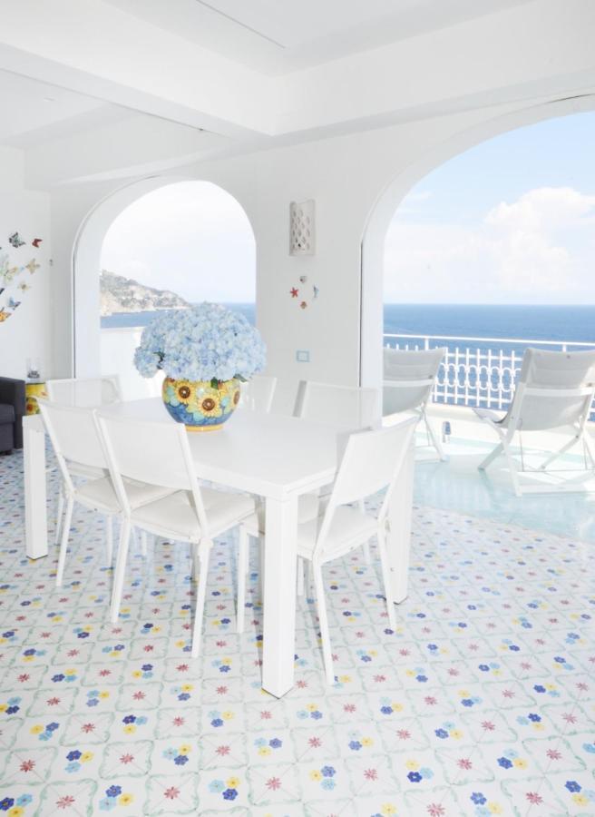 Villa Sul Mare - Praiano Exteriör bild