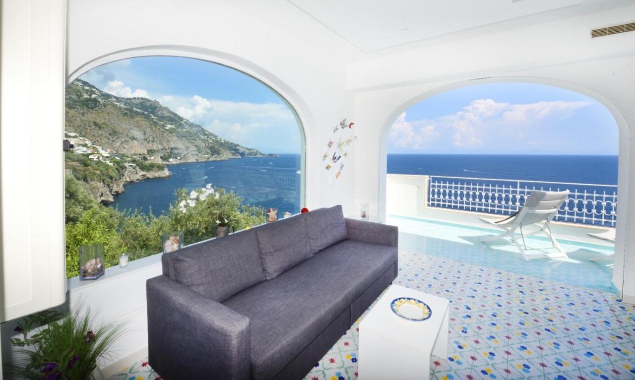 Villa Sul Mare - Praiano Exteriör bild