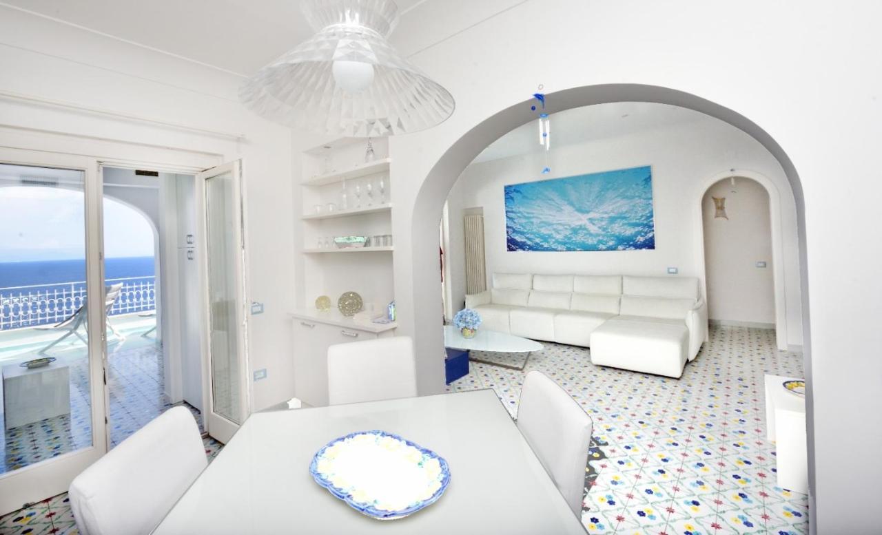 Villa Sul Mare - Praiano Exteriör bild