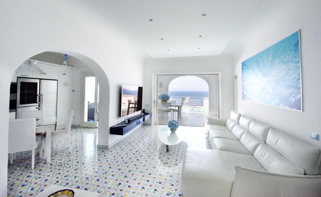 Villa Sul Mare - Praiano Exteriör bild