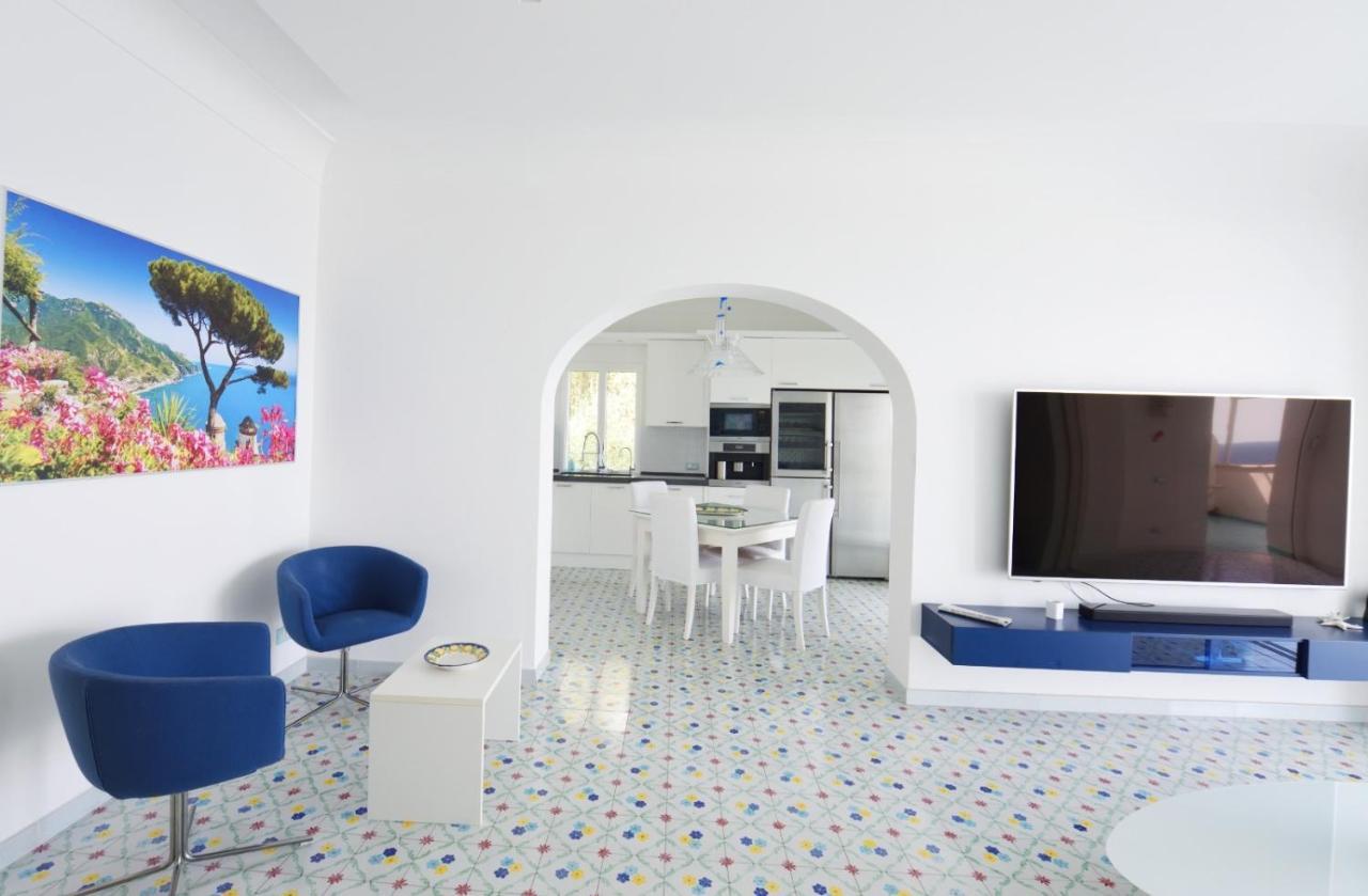 Villa Sul Mare - Praiano Exteriör bild